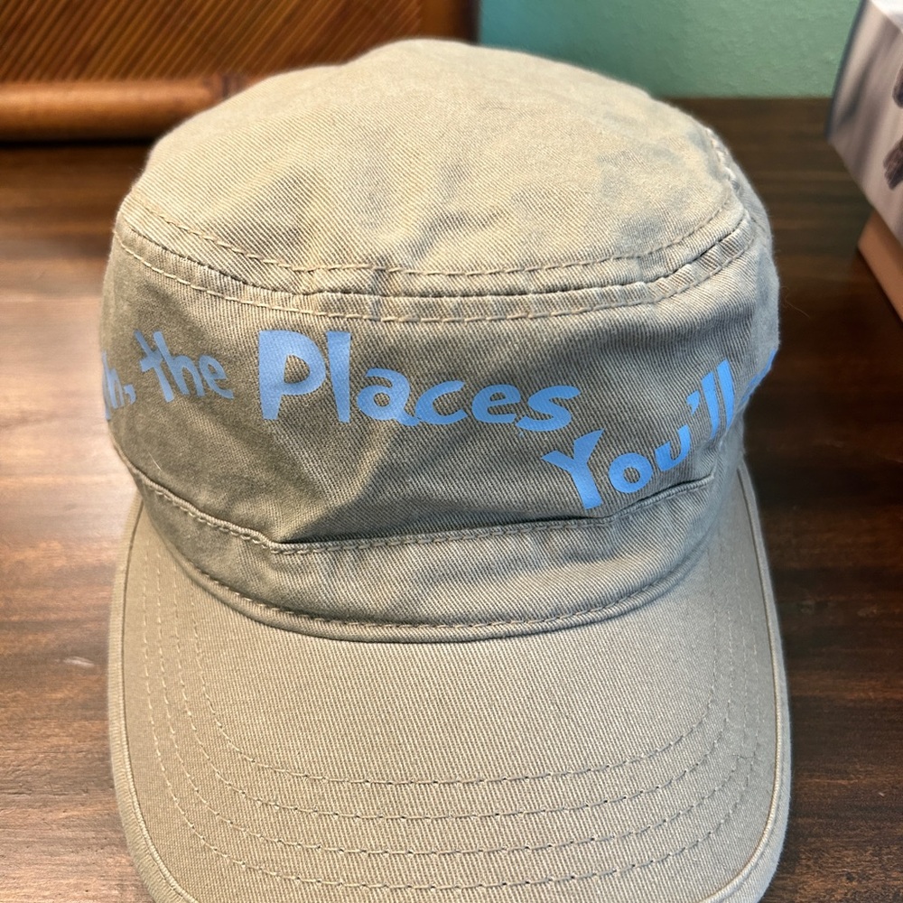 Oh, The Places You Will Go! 100% Cotton Hat, adjustableDr. Seuss themed